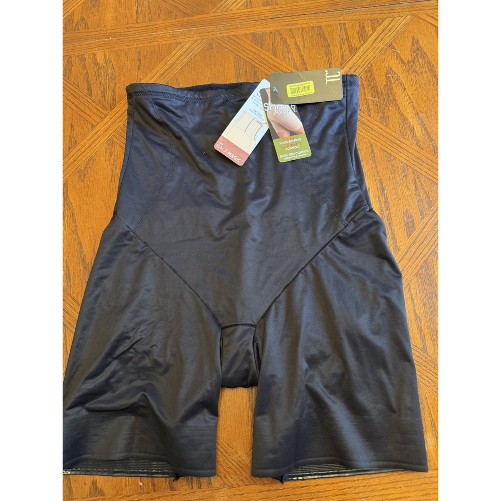 Total Comfort Womens Extra Firm Control Hi Waist Thigh Slimmer Shapewear XL NWT